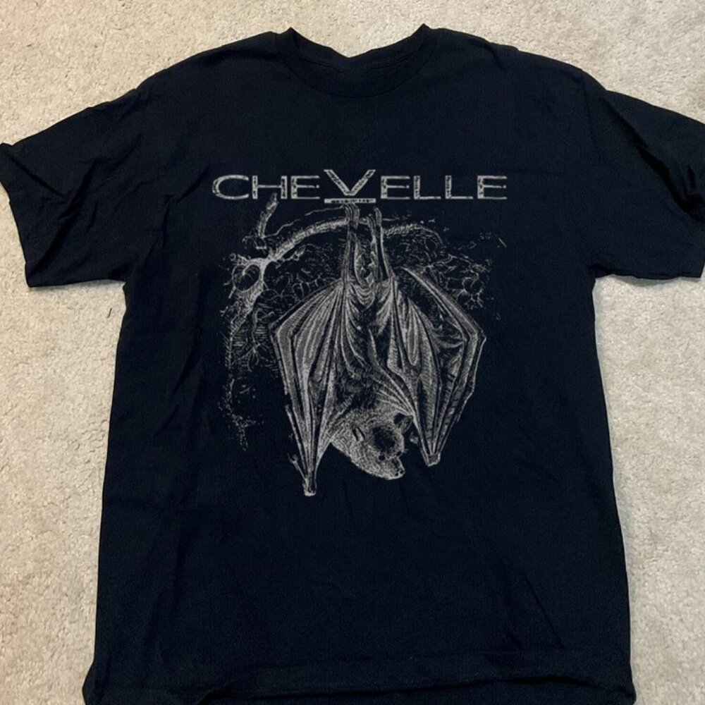 Black Chevelle Band T-Shirt featuring a Bat
